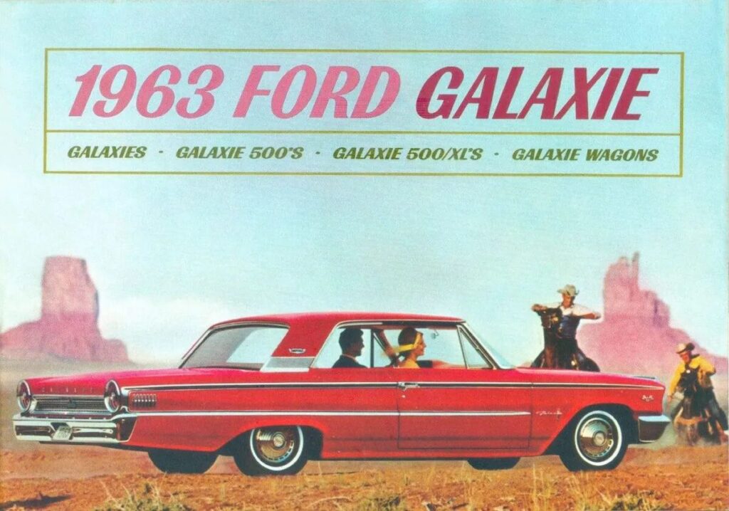 ford galaxie advert 1960s