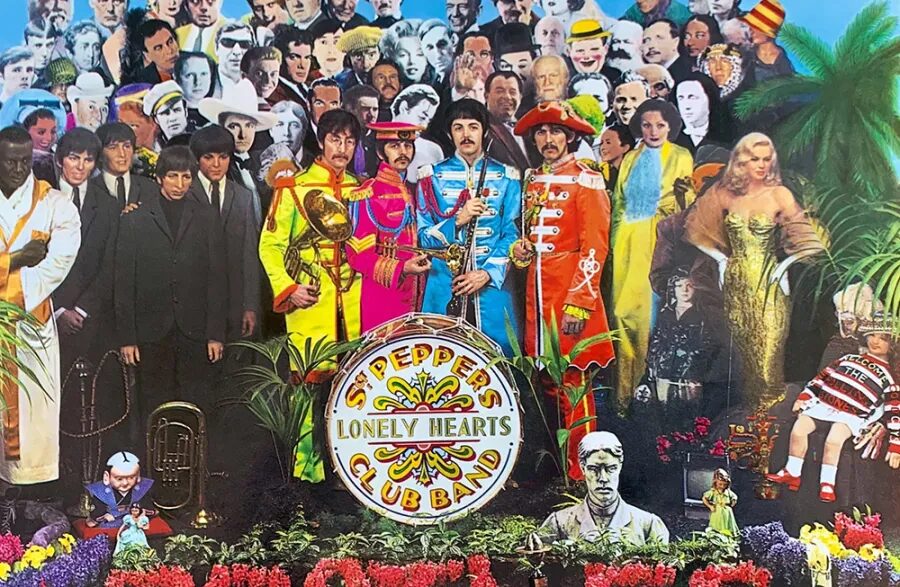 sgt pepper cover