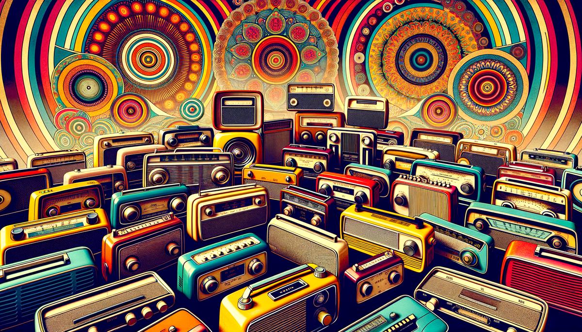 Transistor Radios Surge in the 60s